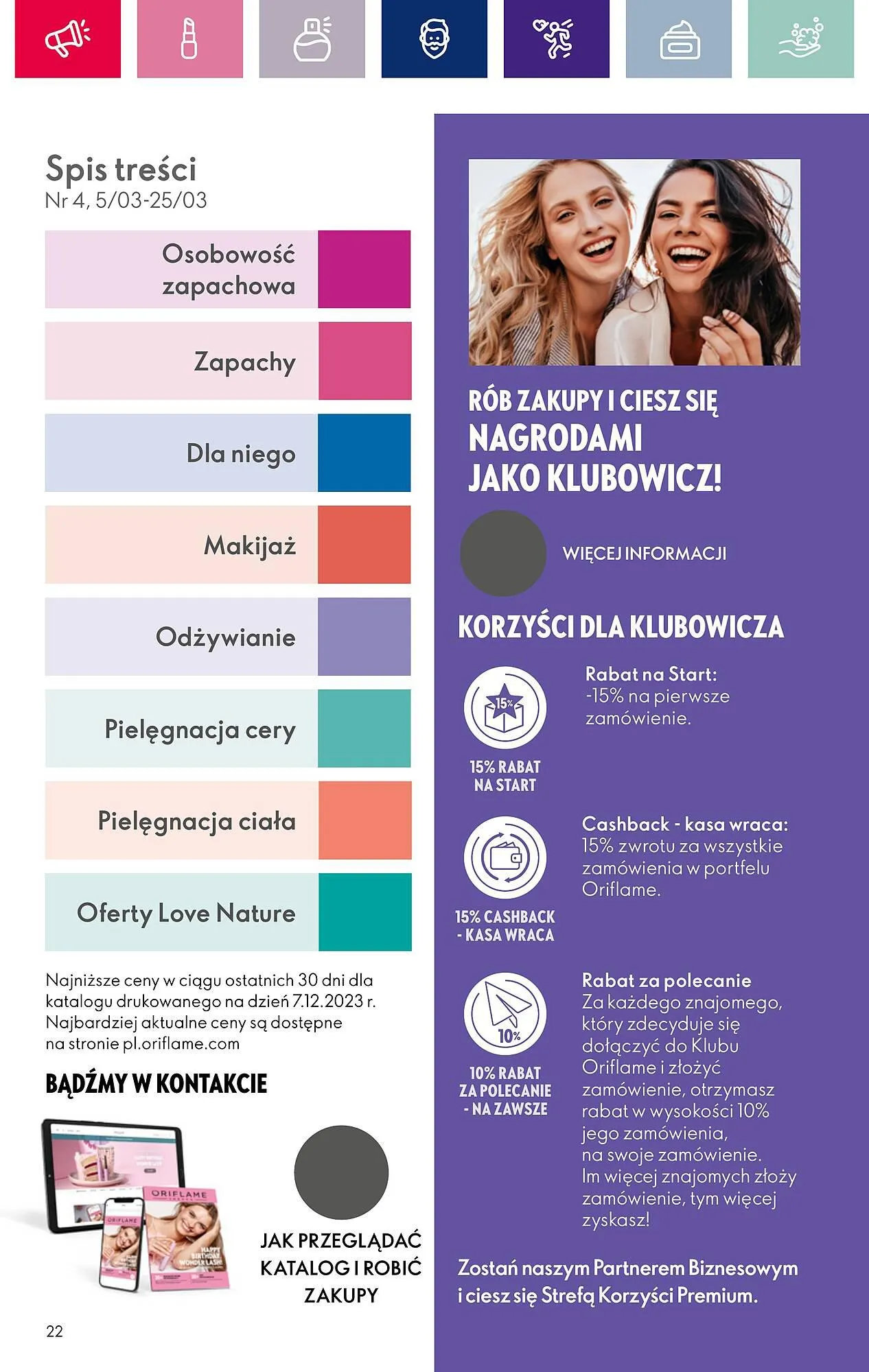 Gazetka Oriflame gazetka od 5 marca do 25 marca 2024 - Strona 22