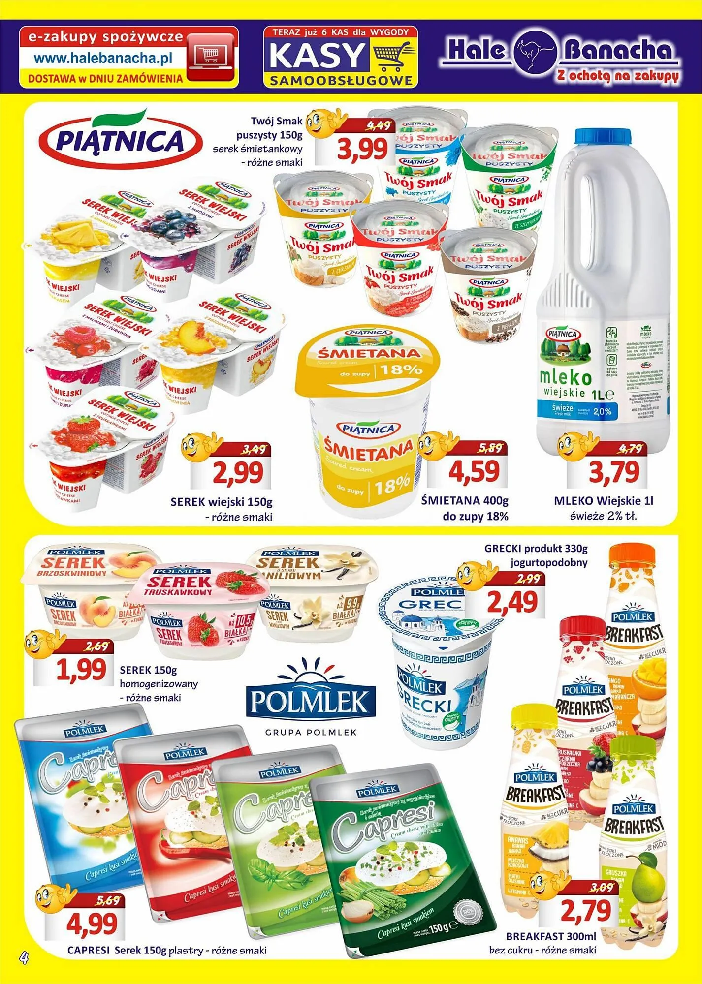 Gazetka Hale Banacha gazetka od 9 maja do 8 czerwca 2024 - Strona 4