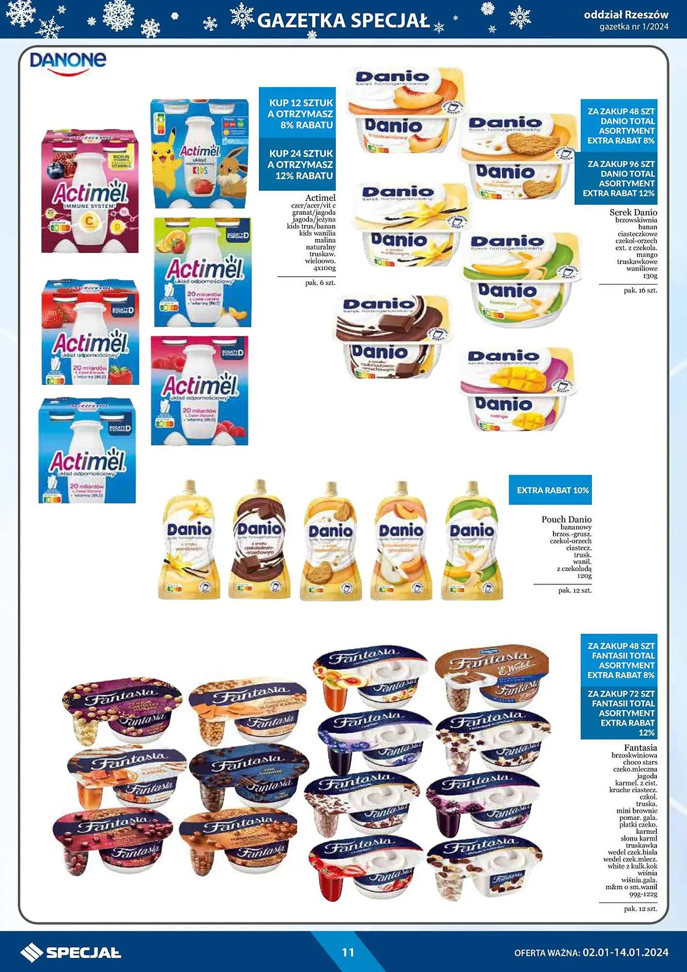 Gazetka Specjał gazetka od 2 stycznia do 14 stycznia 2024 - Strona 11