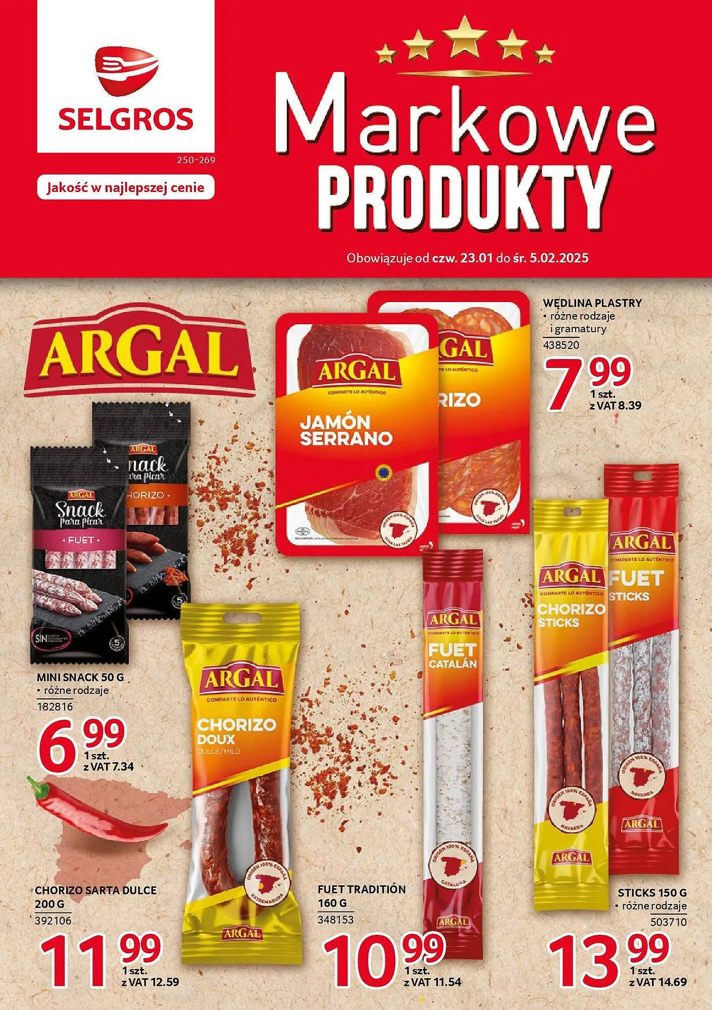 Gazetka Selgros gazetka od 23 stycznia do 5 lutego 2025 - Strona 1