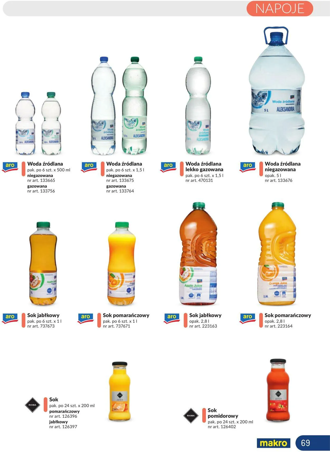 Gazetka Makro Aktualna gazetka od 25 listopada do 9 grudnia 2024 - Strona 69