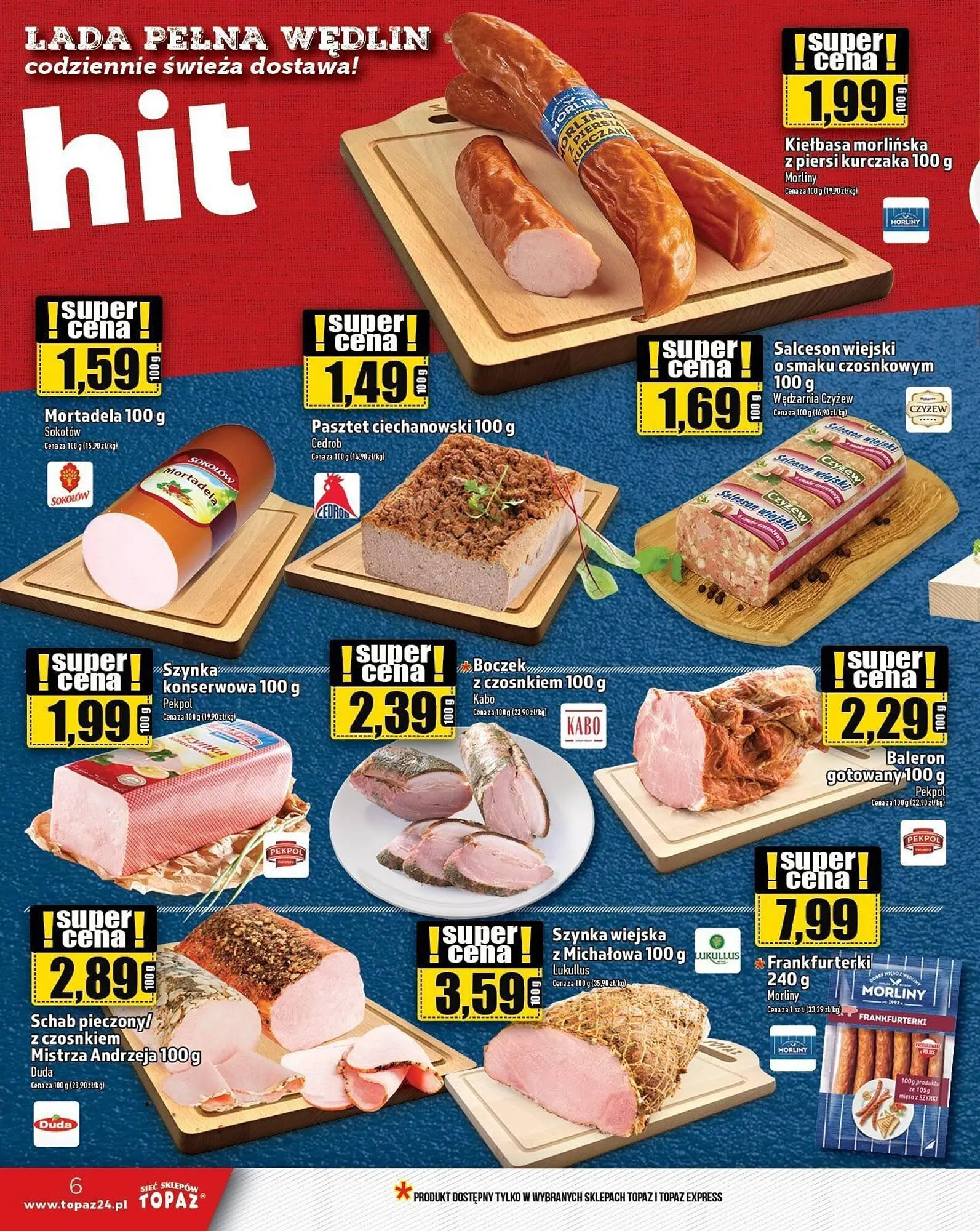 Gazetka Topaz gazetka od 11 kwietnia do 17 kwietnia 2024 - Strona 6