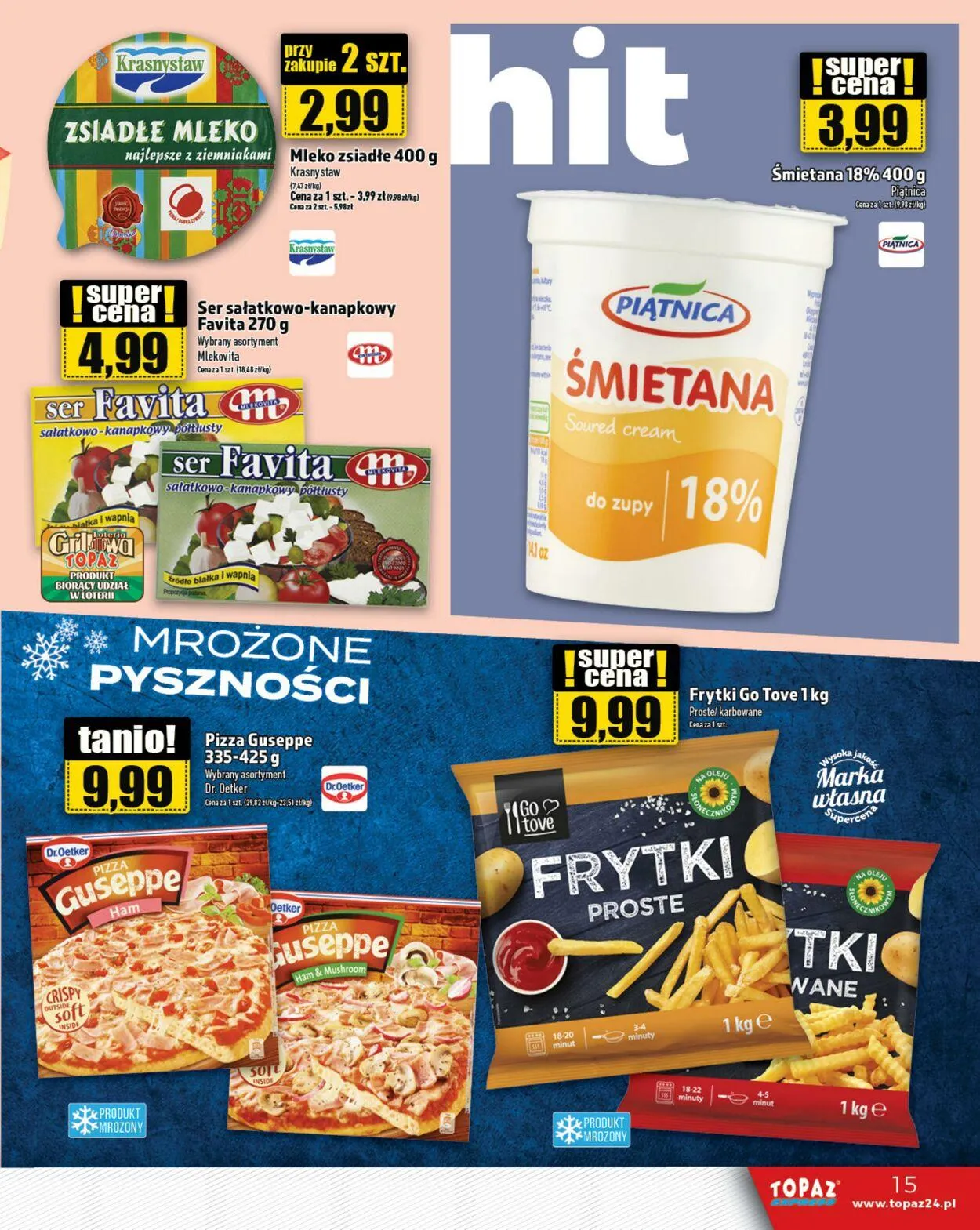 Gazetka Topaz Aktualna gazetka od 19 lutego do 5 marca 2025 - Strona 15