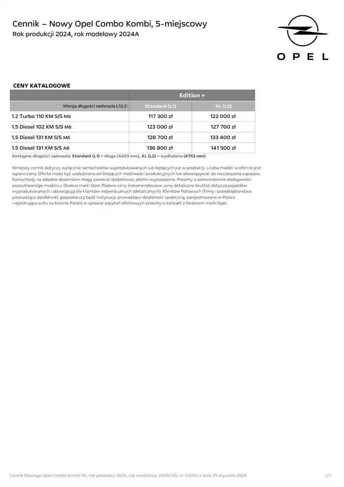 Gazetka Combo Kombi od 30 stycznia do 31 grudnia 2025 - Strona 2