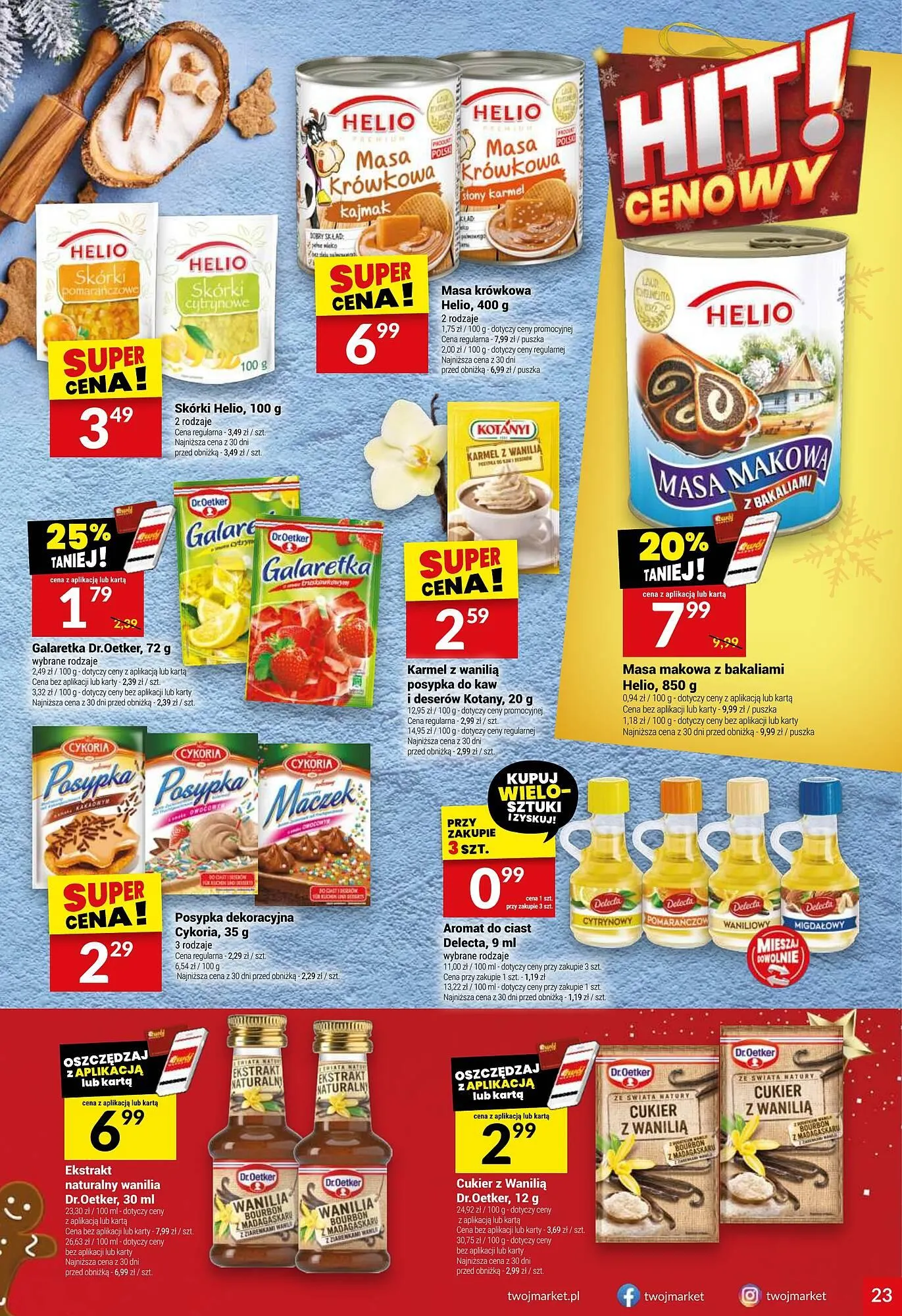 Gazetka Twój Market gazetka od 27 listopada do 3 grudnia 2024 - Strona 23