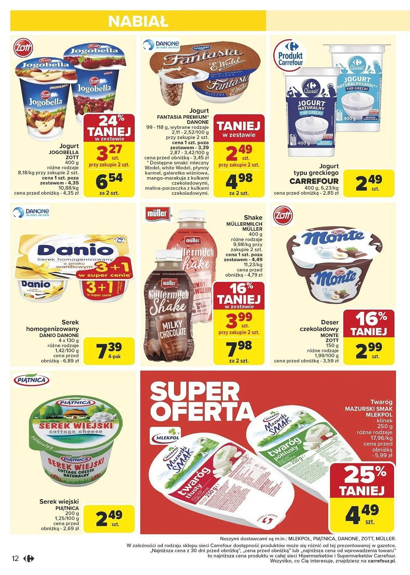 Gazetka Carrefour Market gazetka od 20 stycznia do 26 stycznia 2025 - Strona 12