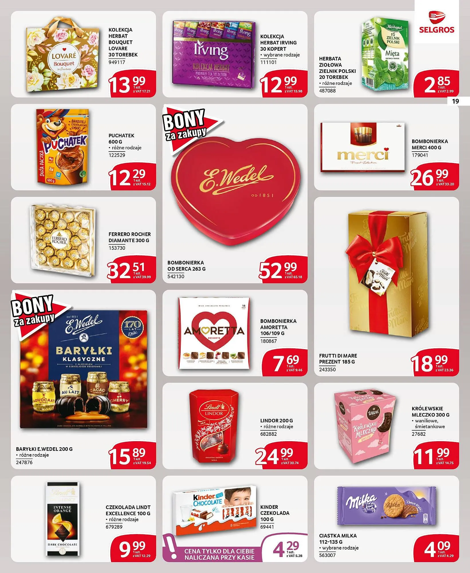 Gazetka Selgros gazetka od 9 stycznia do 22 stycznia 2025 - Strona 19