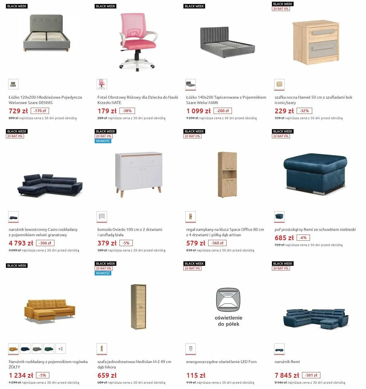 Gazetka Black Red White Aktualna gazetka od 25 listopada do 1 grudnia 2024 - Strona 47