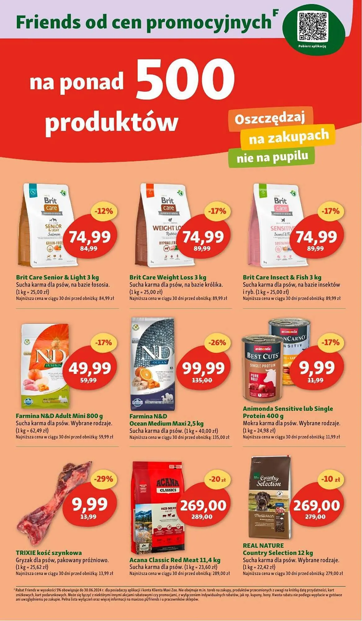 Gazetka Maxi Zoo gazetka od 6 września do 3 października 2023 - Strona 3