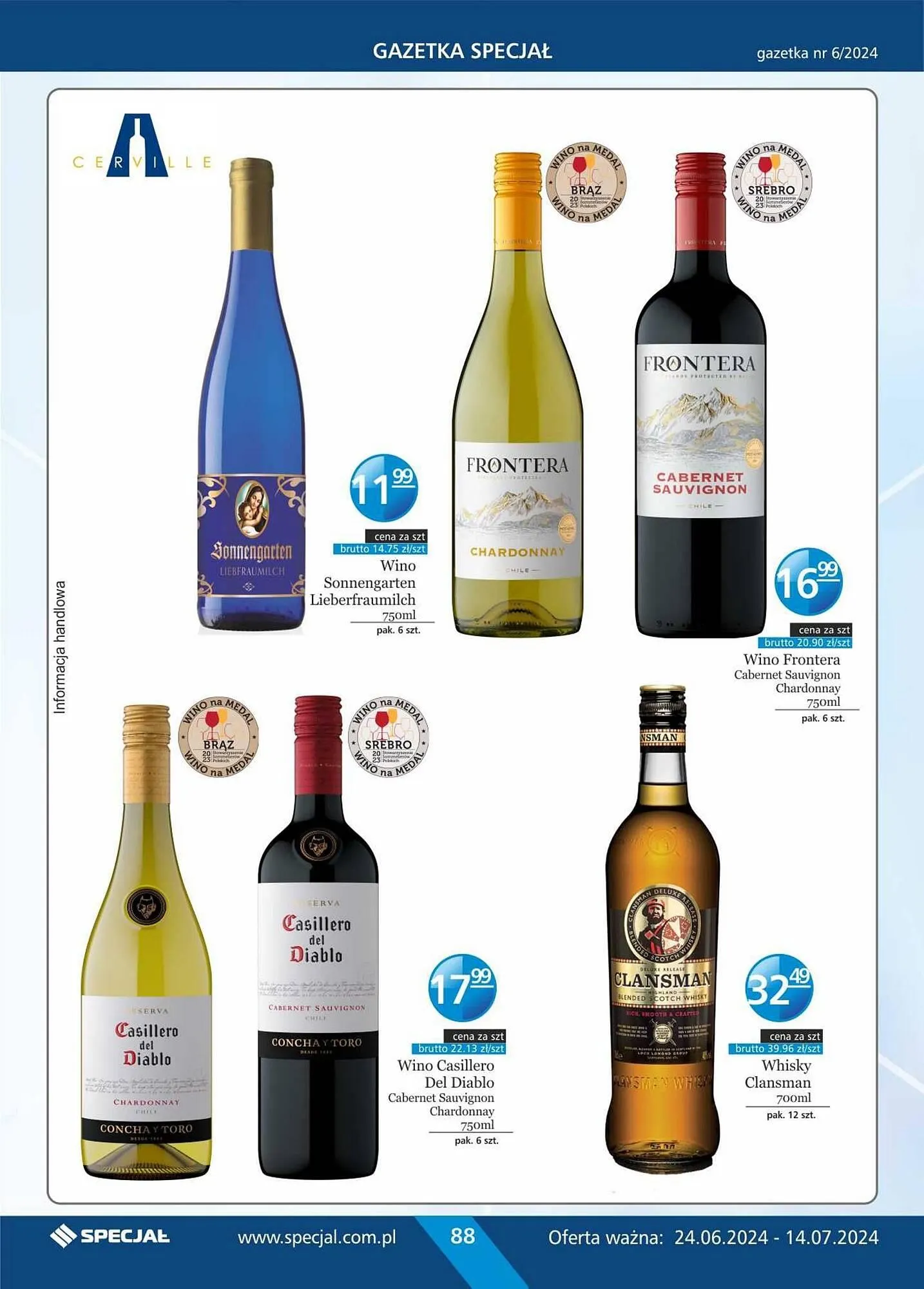 Gazetka Specjał gazetka od 24 czerwca do 14 lipca 2024 - Strona 88