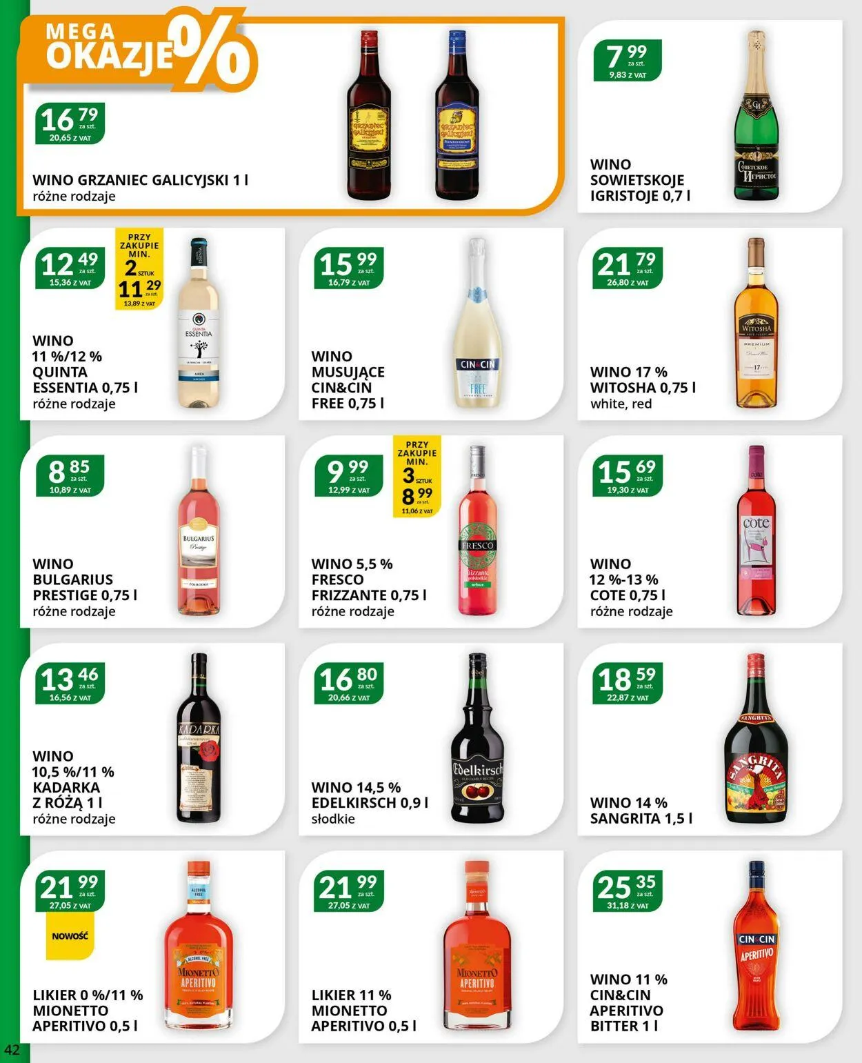 Gazetka Eurocash Aktualna gazetka od 28 października do 17 listopada 2024 - Strona 42