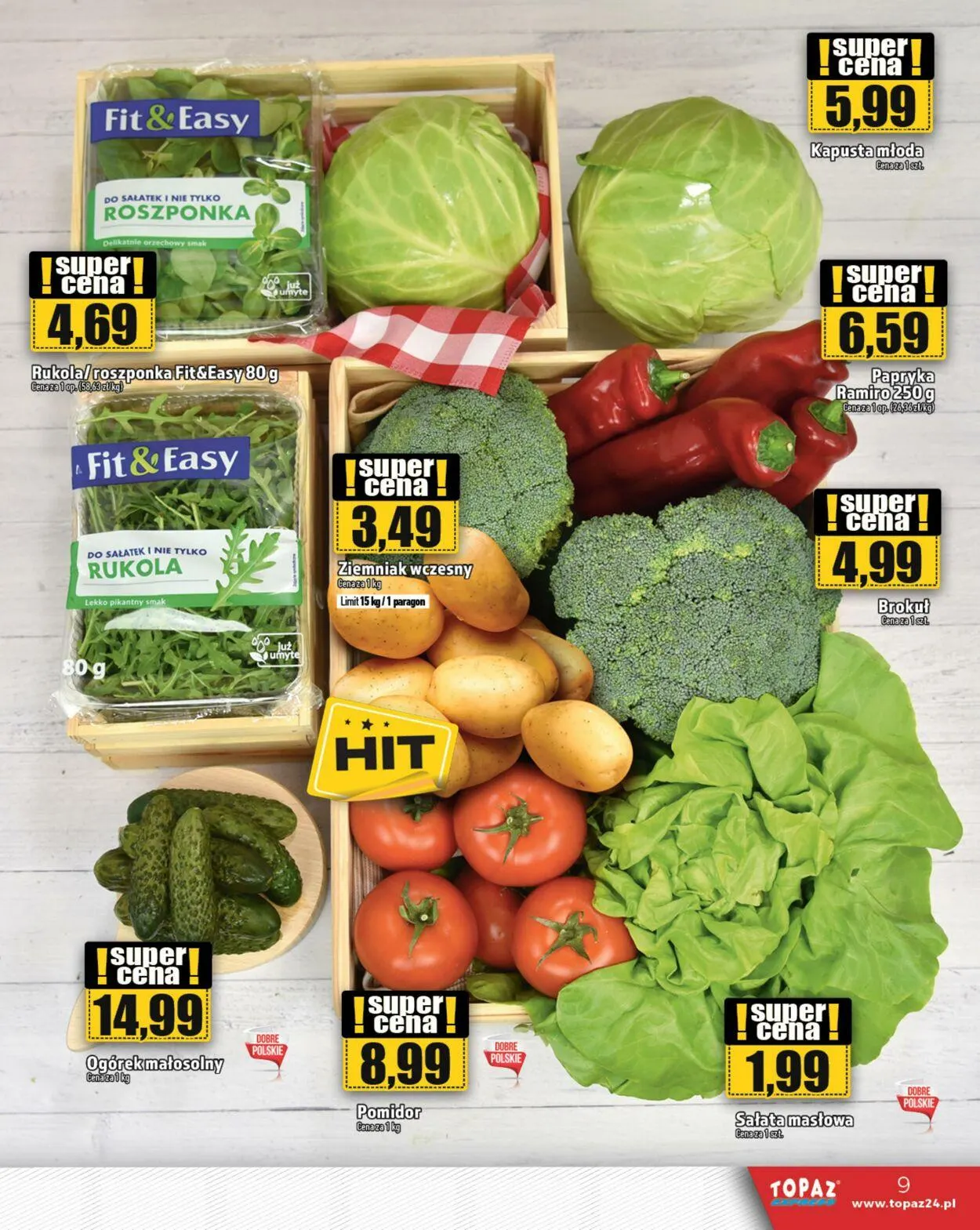 Gazetka Topaz Aktualna gazetka od 10 lipca do 24 lipca 2024 - Strona 9