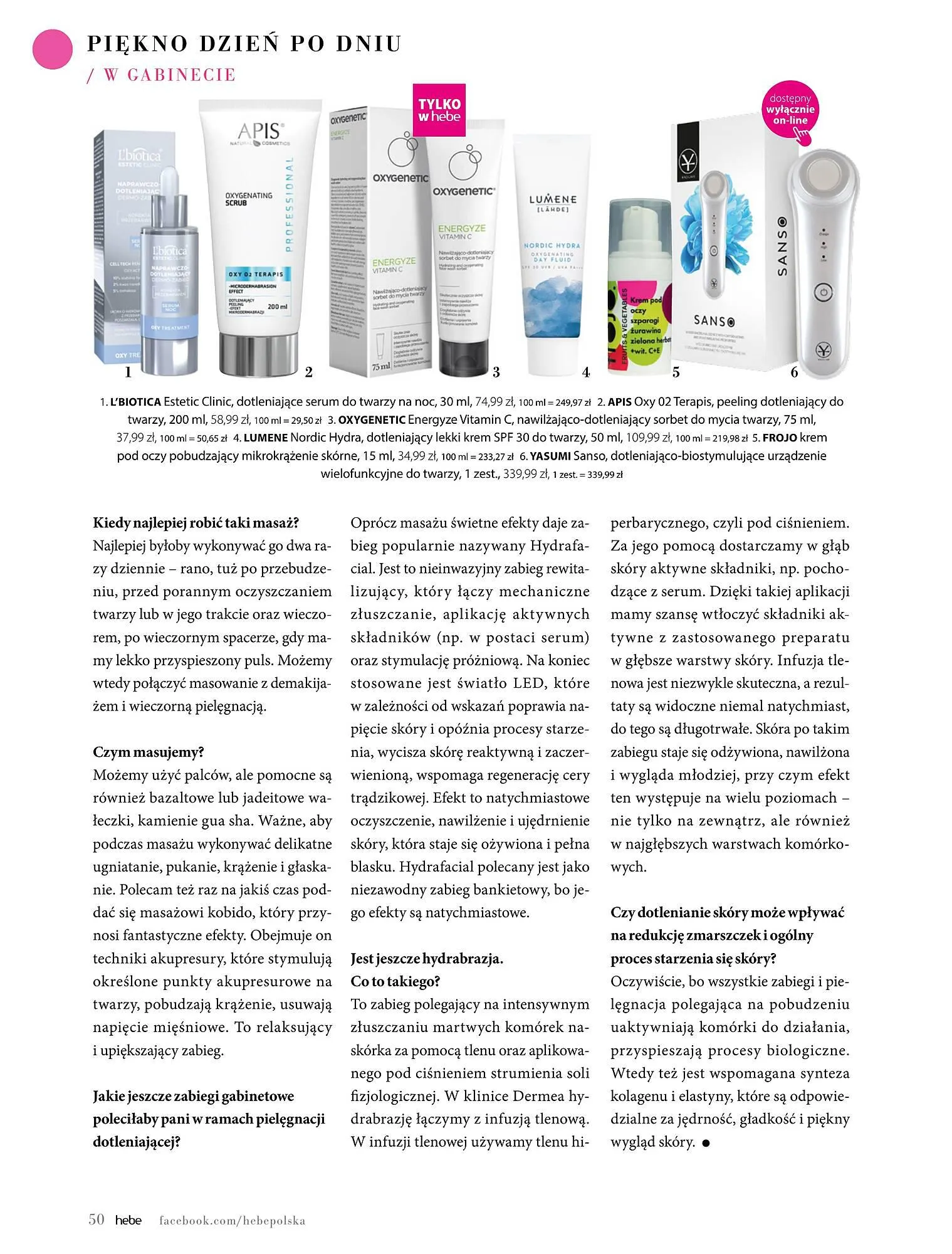 Gazetka Hebe gazetka od 1 marca do 30 kwietnia 2024 - Strona 50