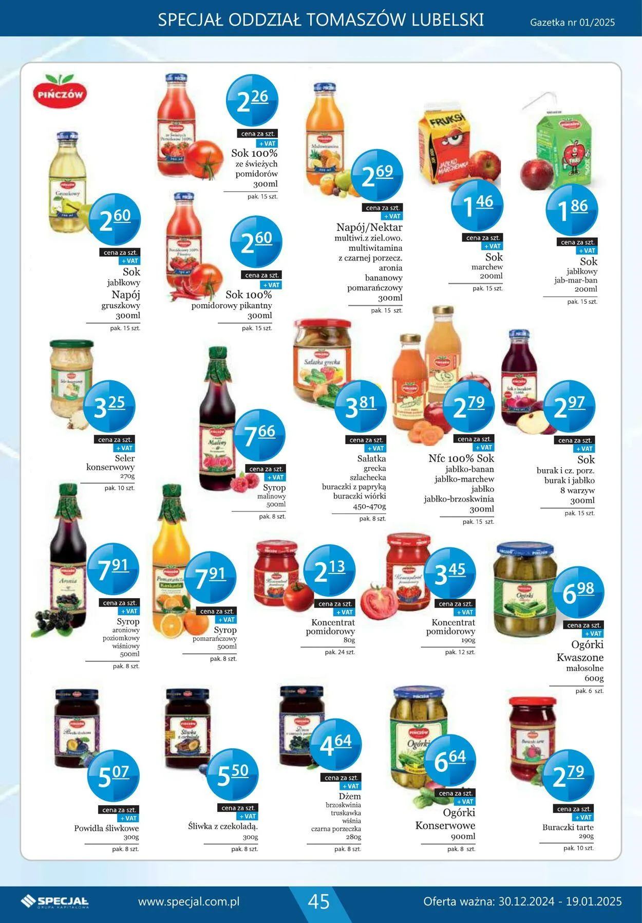 Gazetka Specjał od 30 grudnia do 19 stycznia 2026 - Strona 45