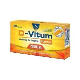 D-Vitum Forte 2000 j.m. 60 szt.