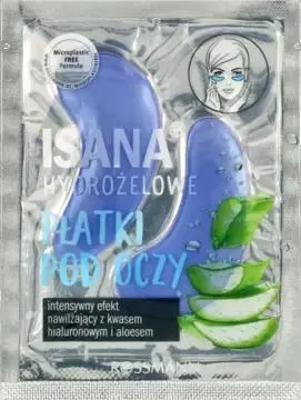 Płatki pod oczy, hydrożelowe, intensywnie nawilżające