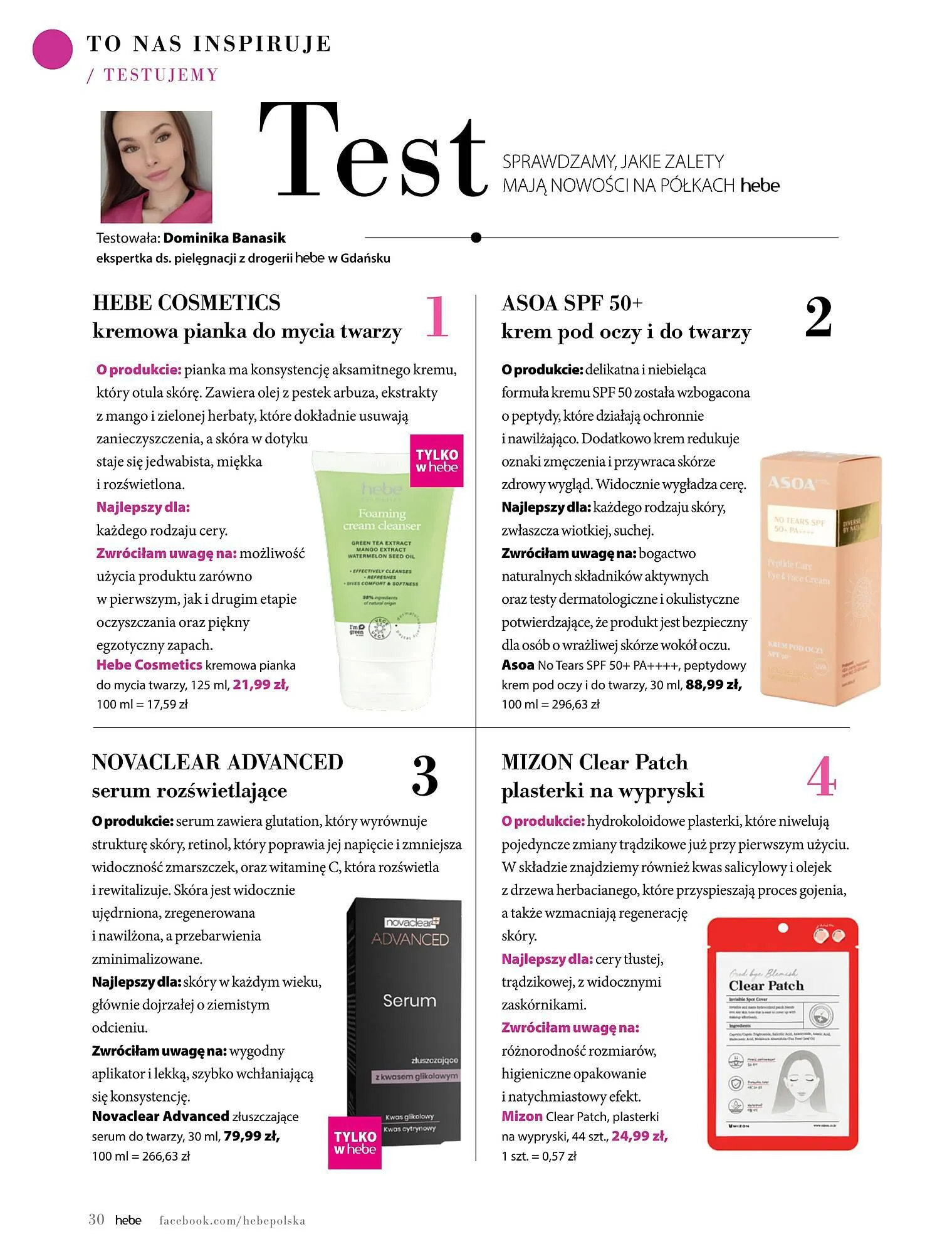 Gazetka Hebe gazetka od 1 marca do 30 kwietnia 2024 - Strona 30