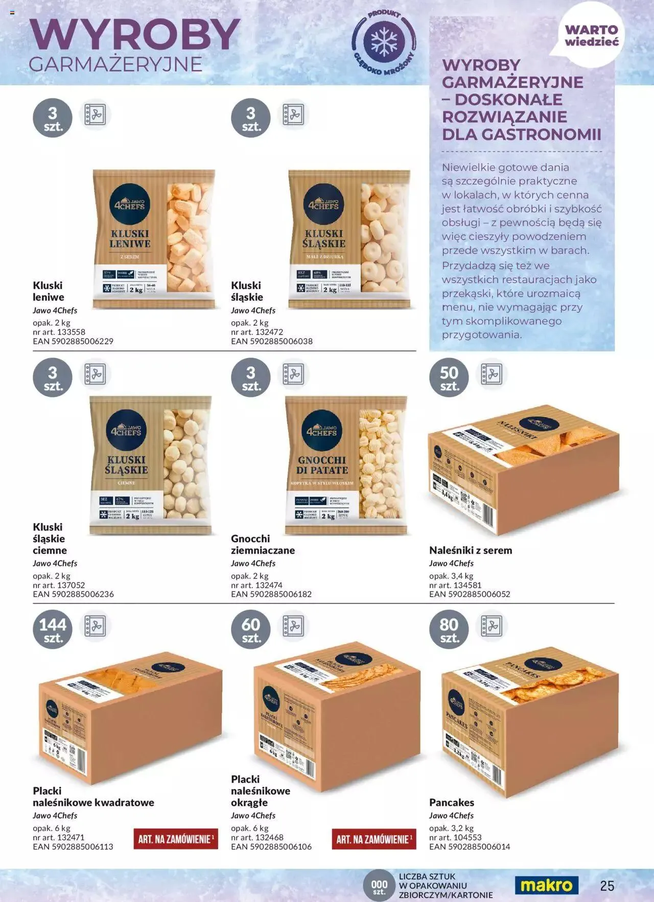Gazetka Makro Gazetka - Mrożonki od 20 maja do 31 stycznia 2025 - Strona 25