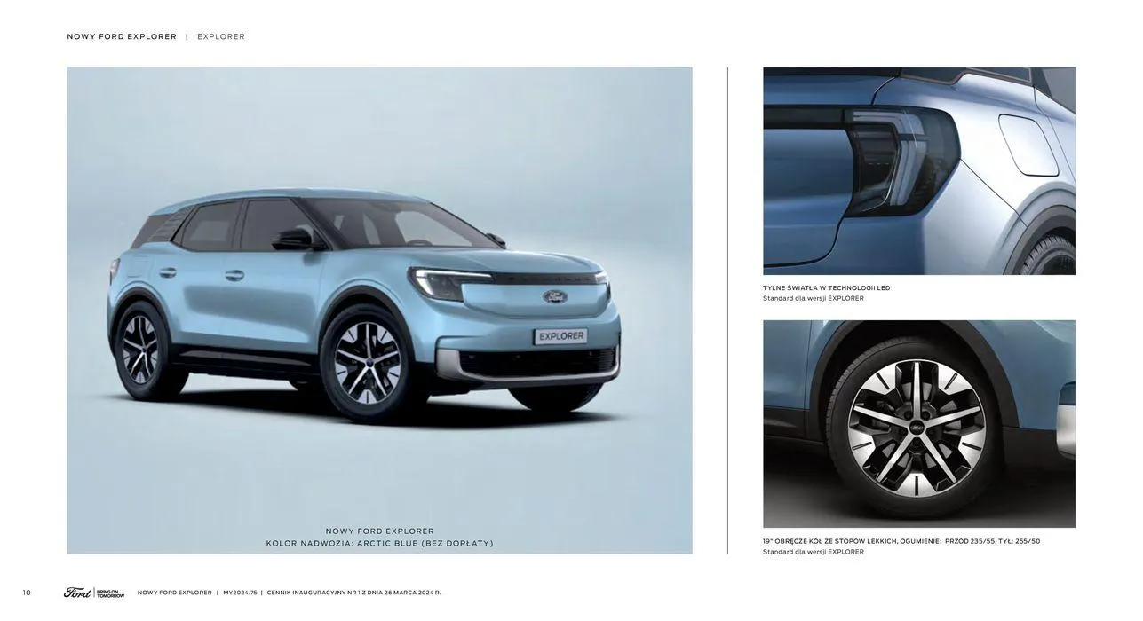 Gazetka NOWY FORD EXPLORER od 16 kwietnia do 16 kwietnia 2025 - Strona 10