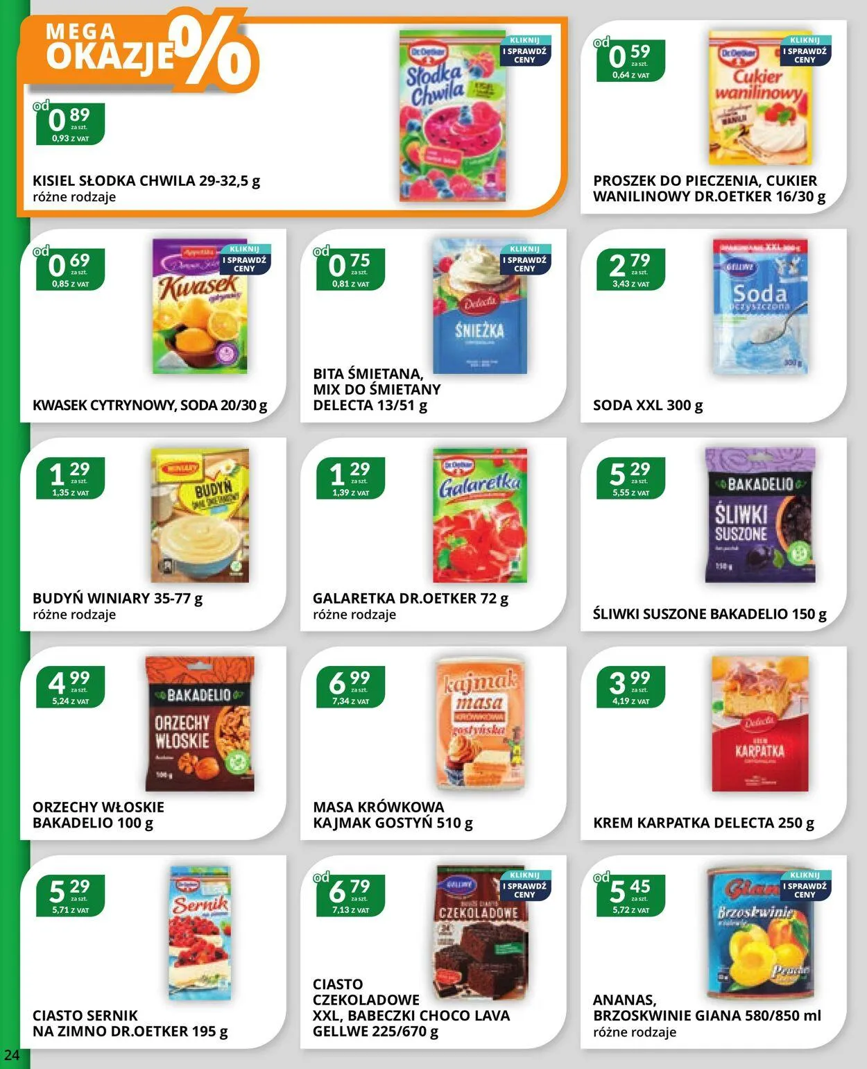 Gazetka Eurocash Aktualna gazetka od 7 stycznia do 26 stycznia 2025 - Strona 24