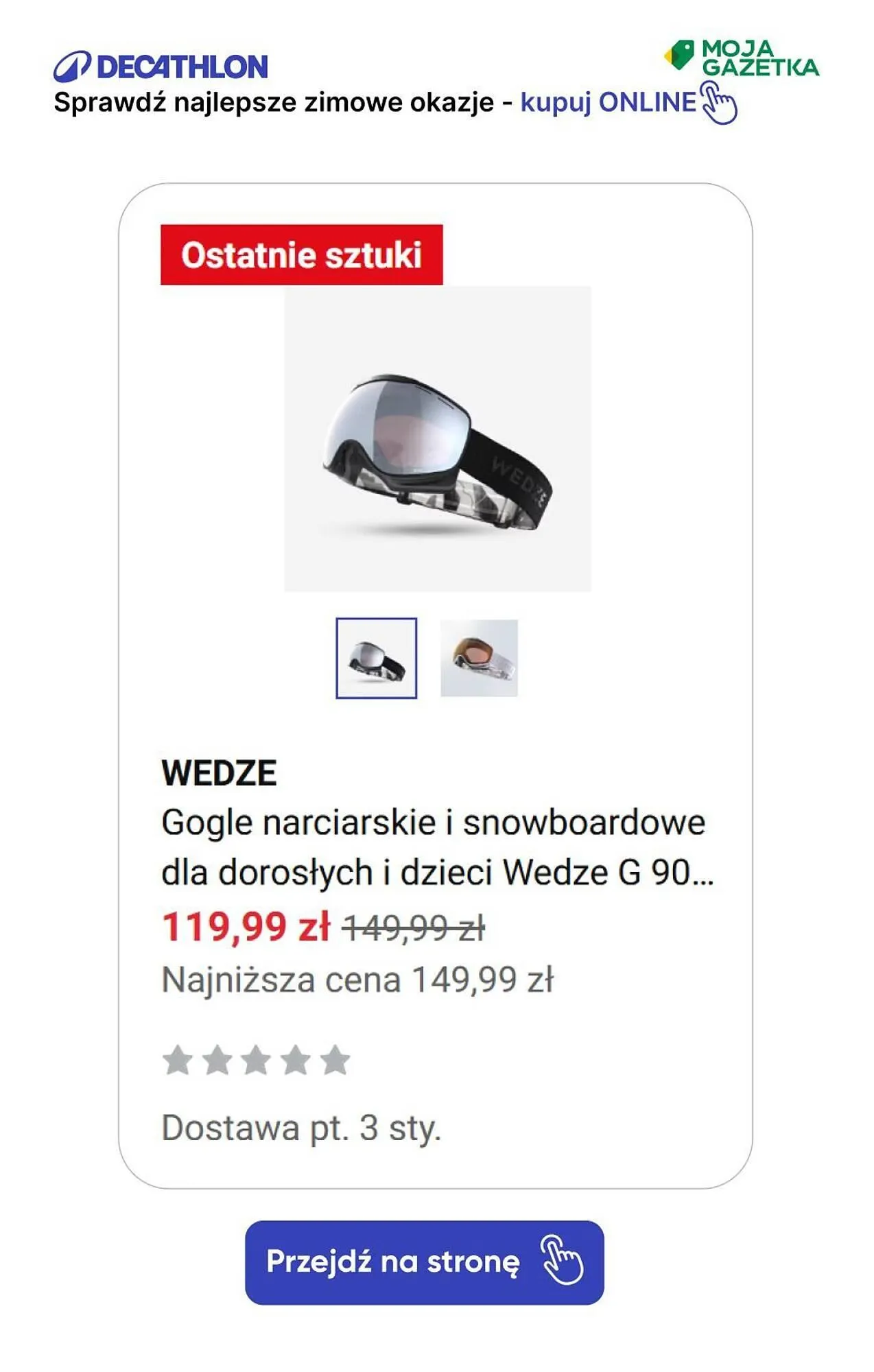 Gazetka Decathlon gazetka od 30 grudnia do 14 stycznia 2025 - Strona 33
