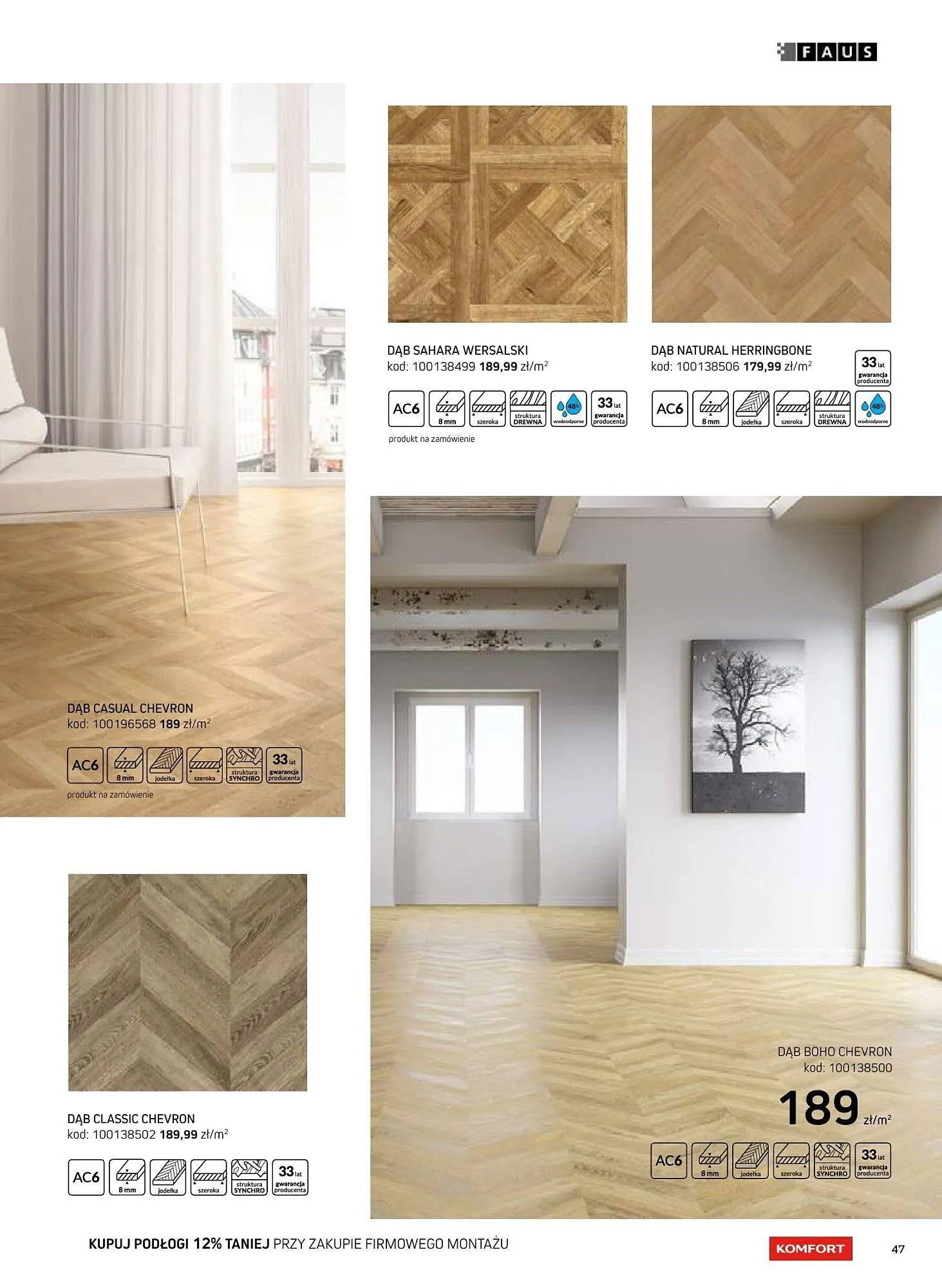 Gazetka Komfort gazetka od 16 sierpnia do 31 grudnia 2025 - Strona 47