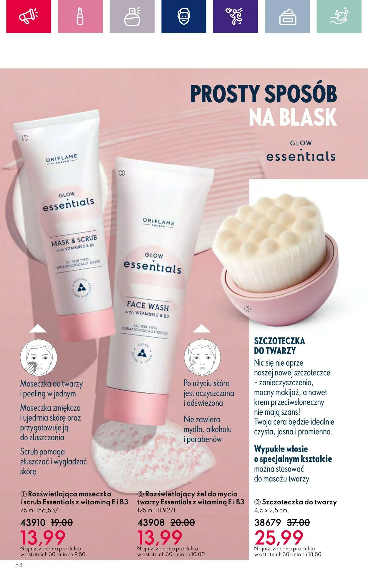 Gazetka Oriflame Aktualna gazetka od 6 grudnia do 27 grudnia 2023 - Strona 54