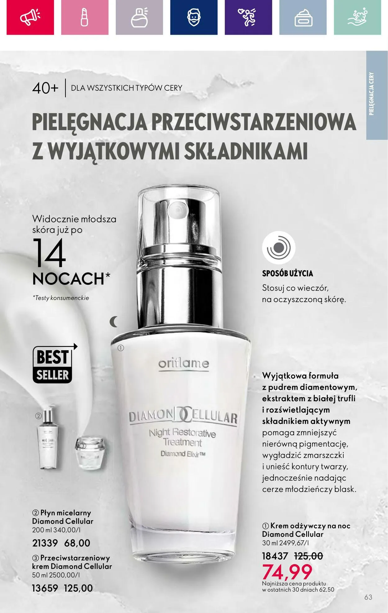Gazetka Oriflame Aktualna gazetka od 6 grudnia do 27 grudnia 2023 - Strona 63