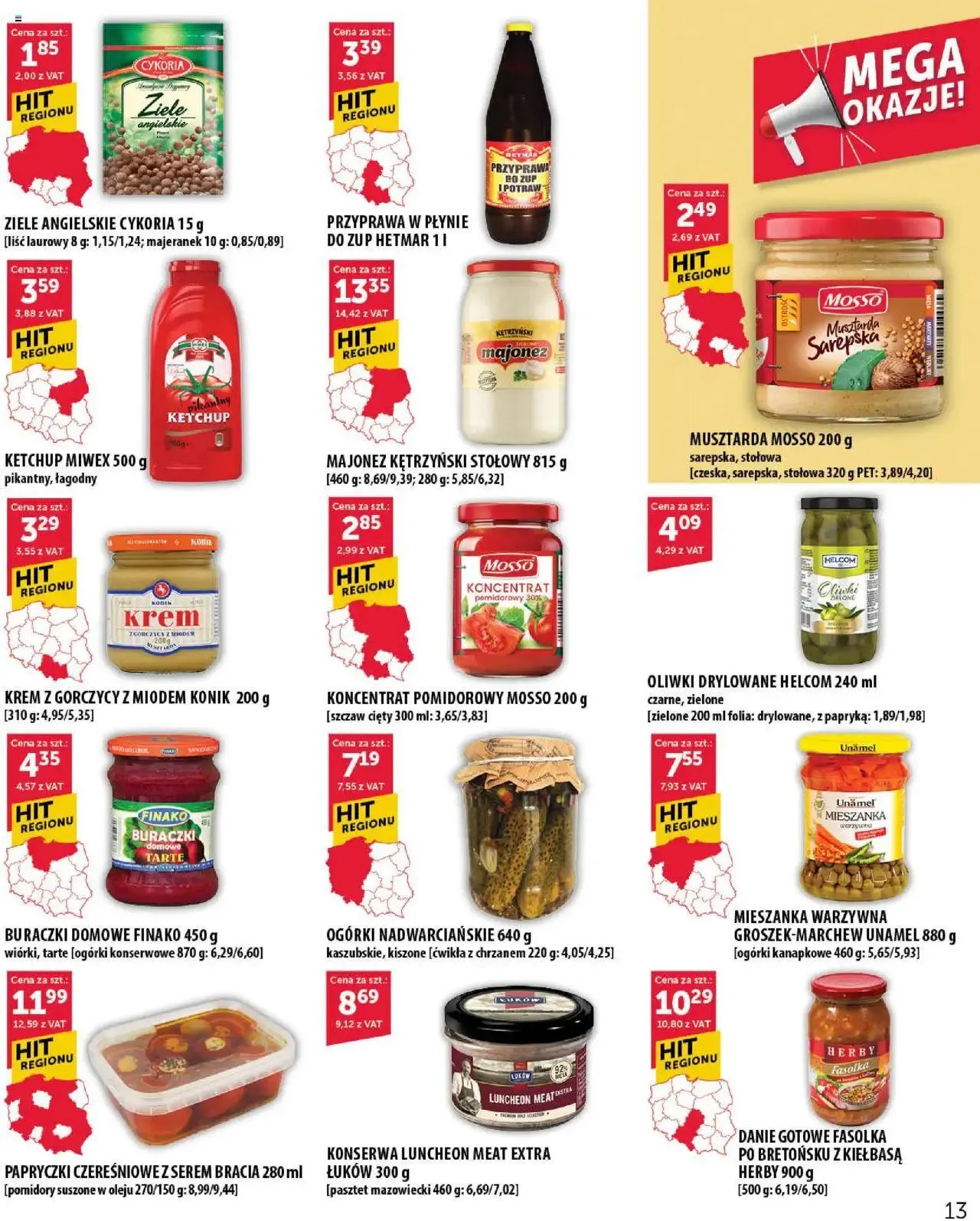 Gazetka Eurocash Gazetka od 26 sierpnia do 15 września 2024 - Strona 13