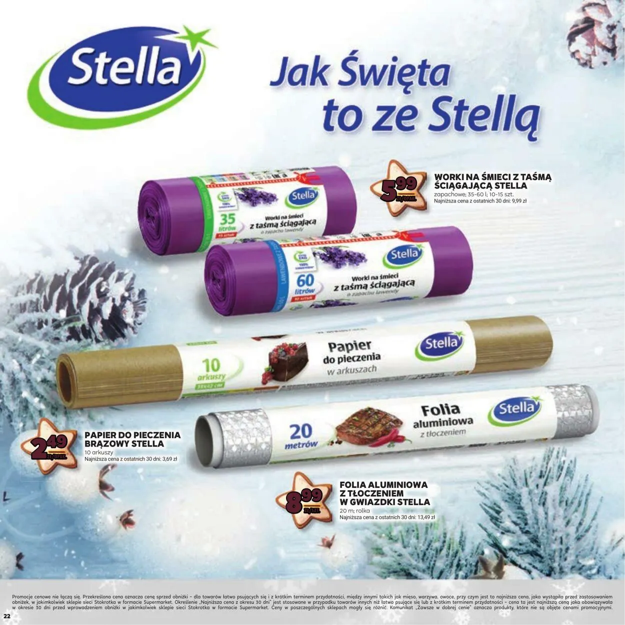 Gazetka Stokrotka Aktualna gazetka od 12 grudnia do 27 grudnia 2024 - Strona 22