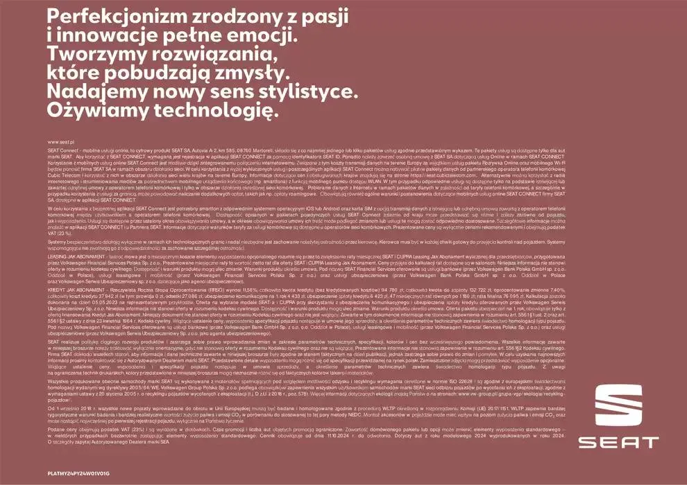 Gazetka SEAT Ateca - Katalog i cennik od 26 października do 26 października 2025 - Strona 12