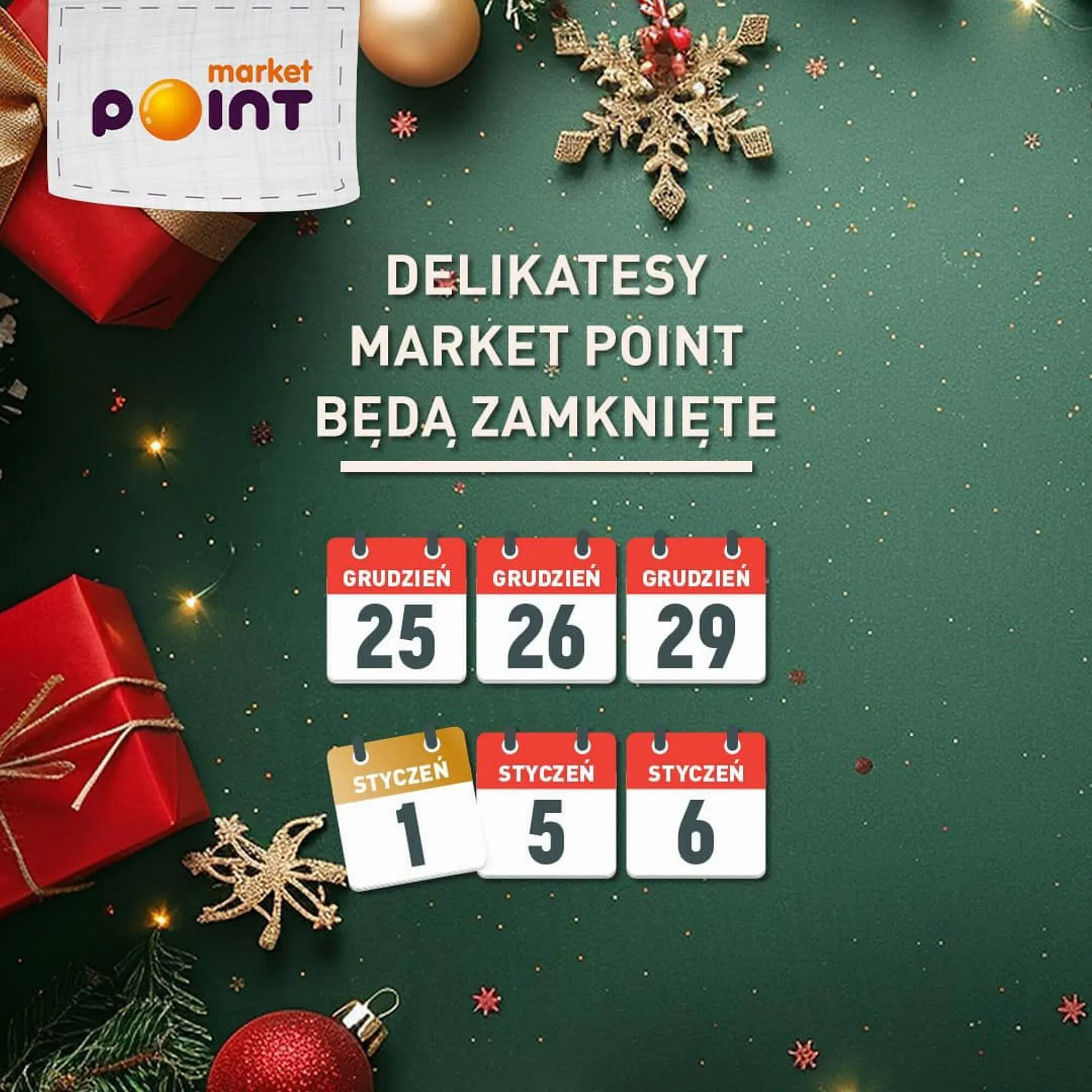 Market Point gazetka - 1