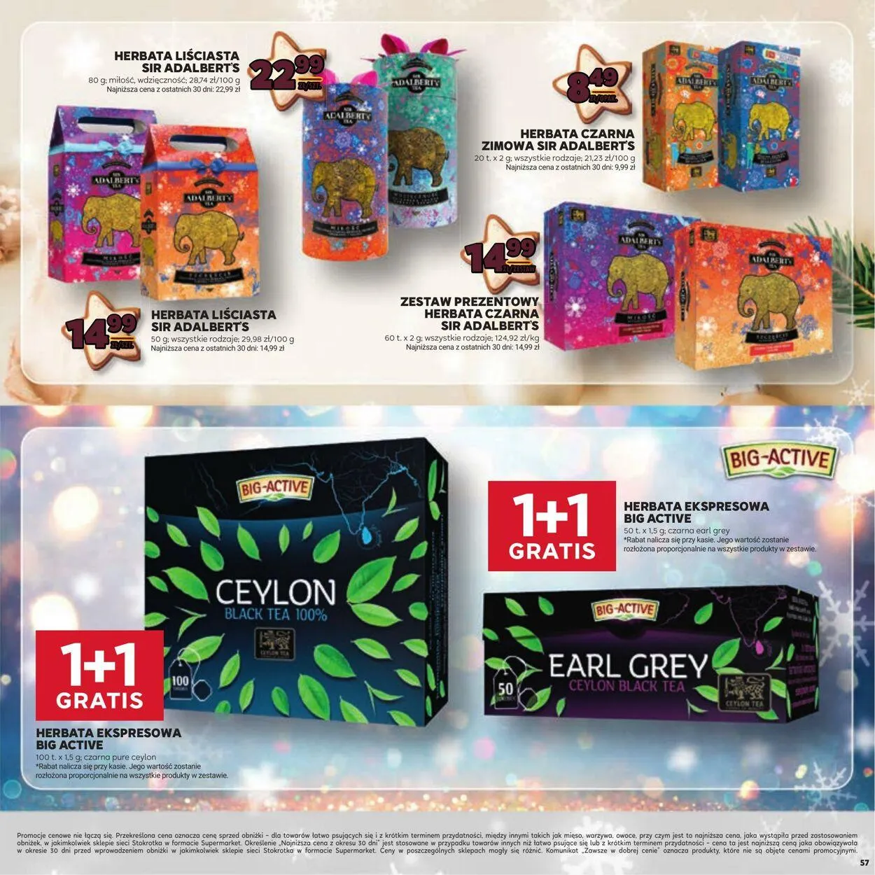 Gazetka Stokrotka Aktualna gazetka od 12 grudnia do 27 grudnia 2024 - Strona 57