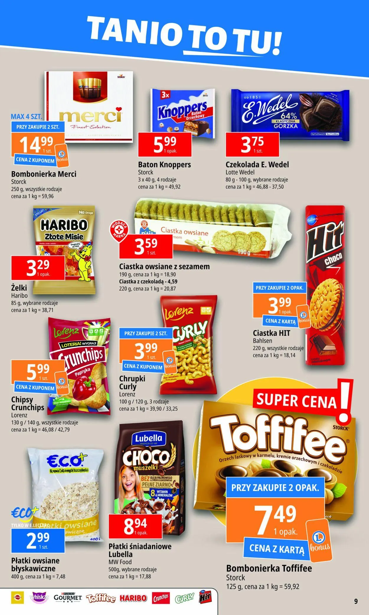 Gazetka E.Leclerc Aktualna gazetka od 5 czerwca do 19 czerwca 2024 - Strona 9
