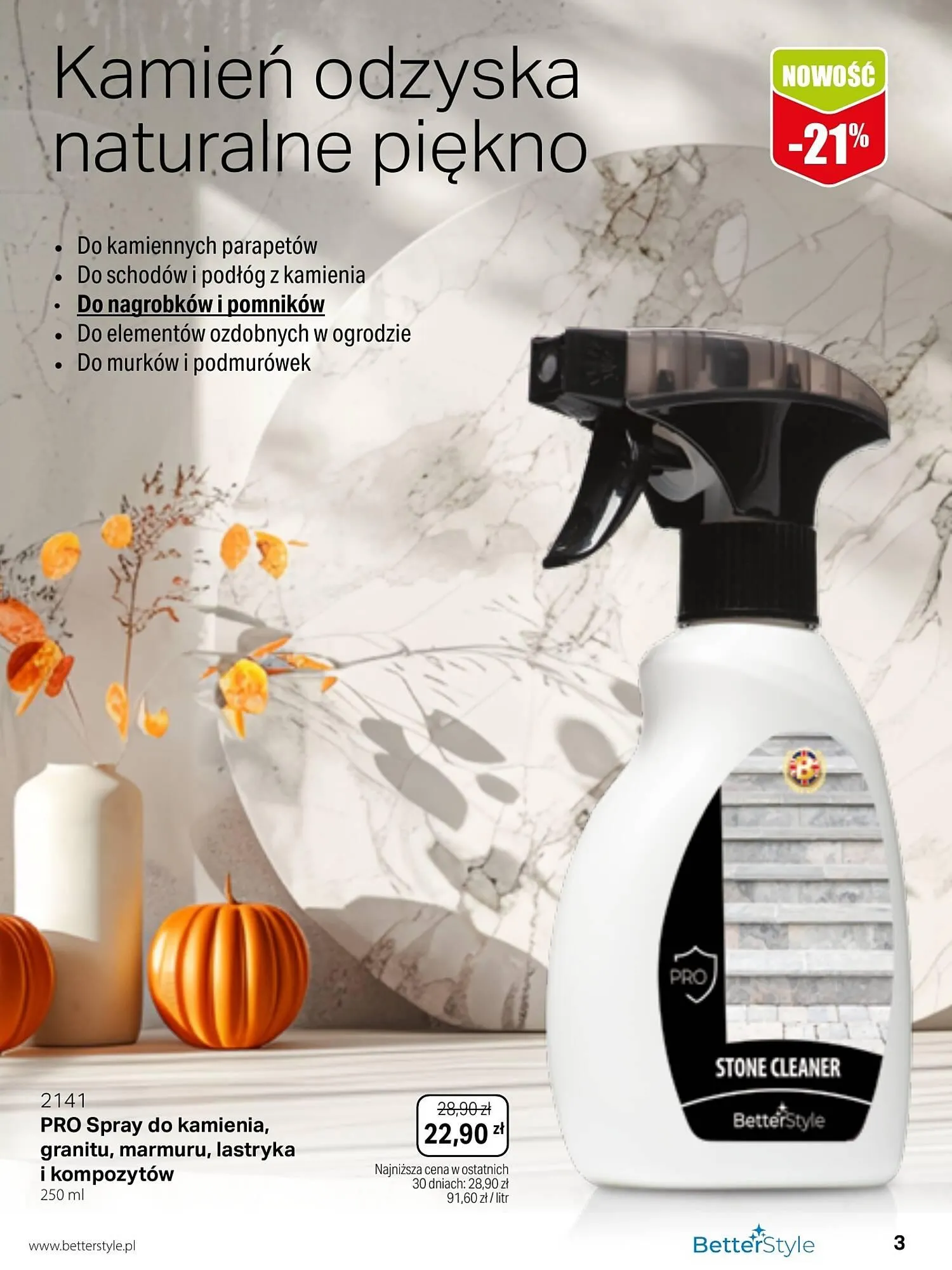 Gazetka BetterStyle gazetka od 1 listopada do 30 listopada 2024 - Strona 3