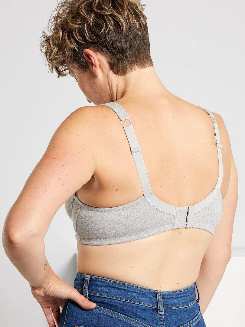 Soutien-gorge post-opératoire - gris