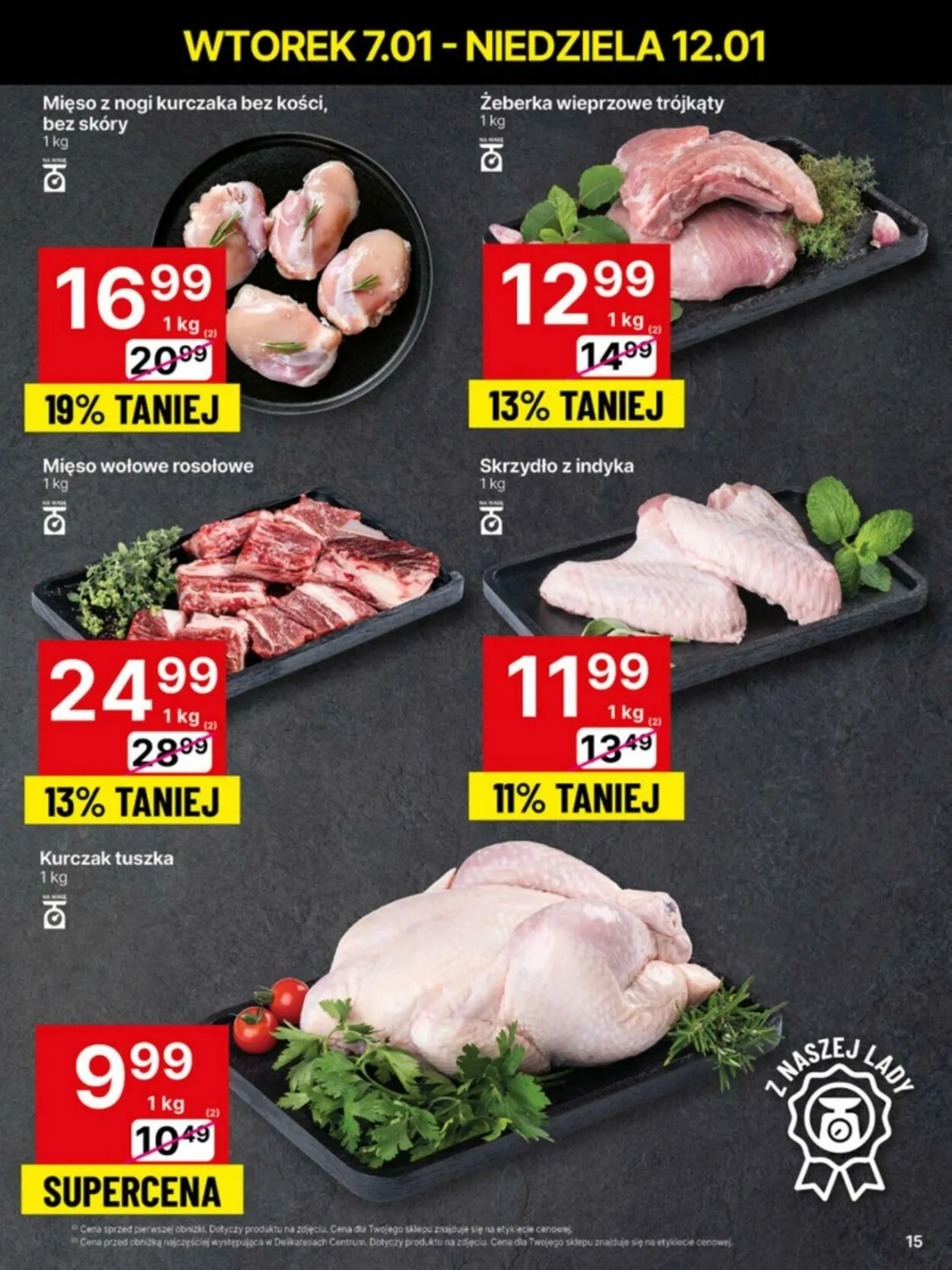 Gazetka Delikatesy Centrum Aktualna gazetka od 6 stycznia do 12 stycznia 2025 - Strona 15