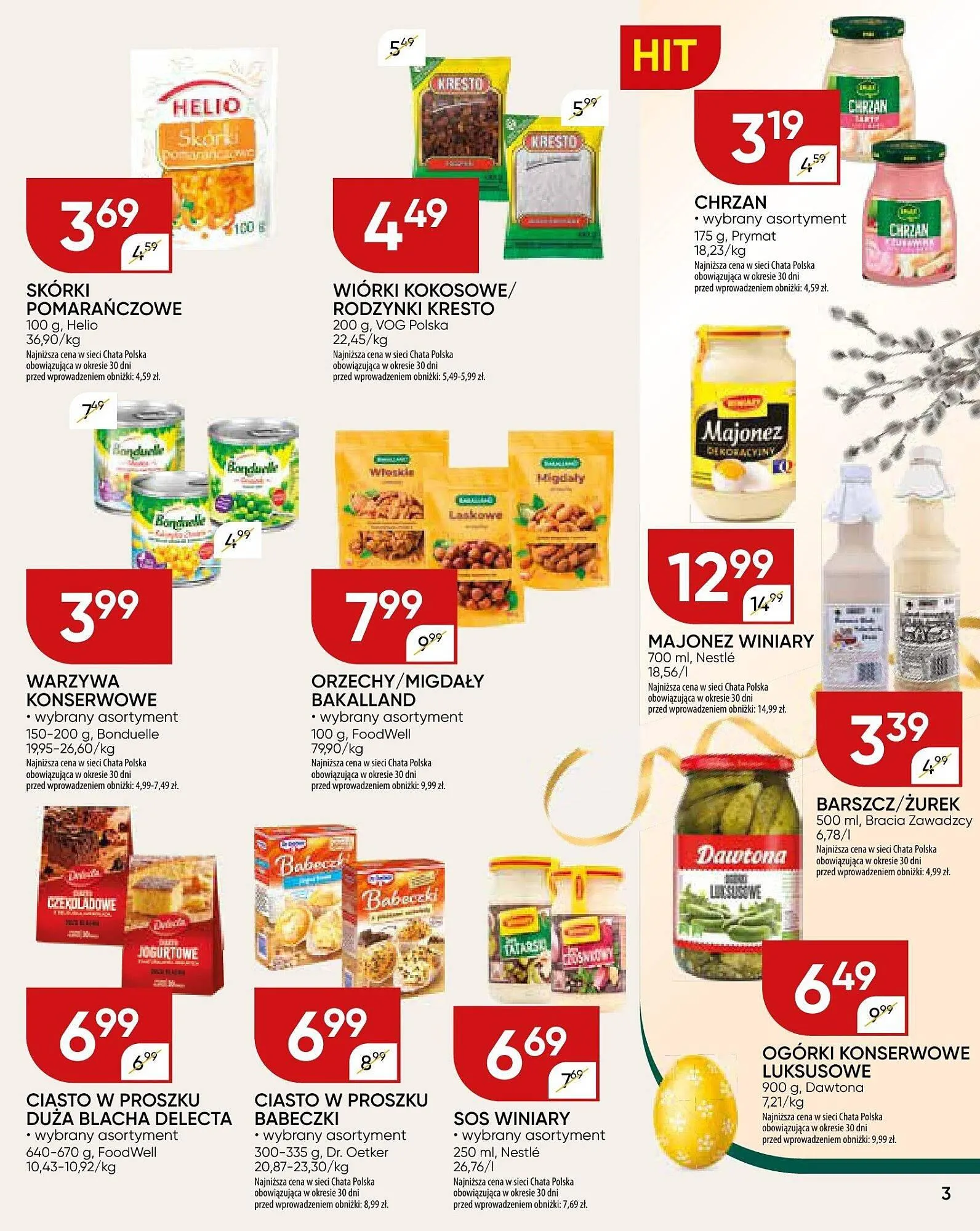 Gazetka Chata Polska gazetka od 21 marca do 31 marca 2024 - Strona 3