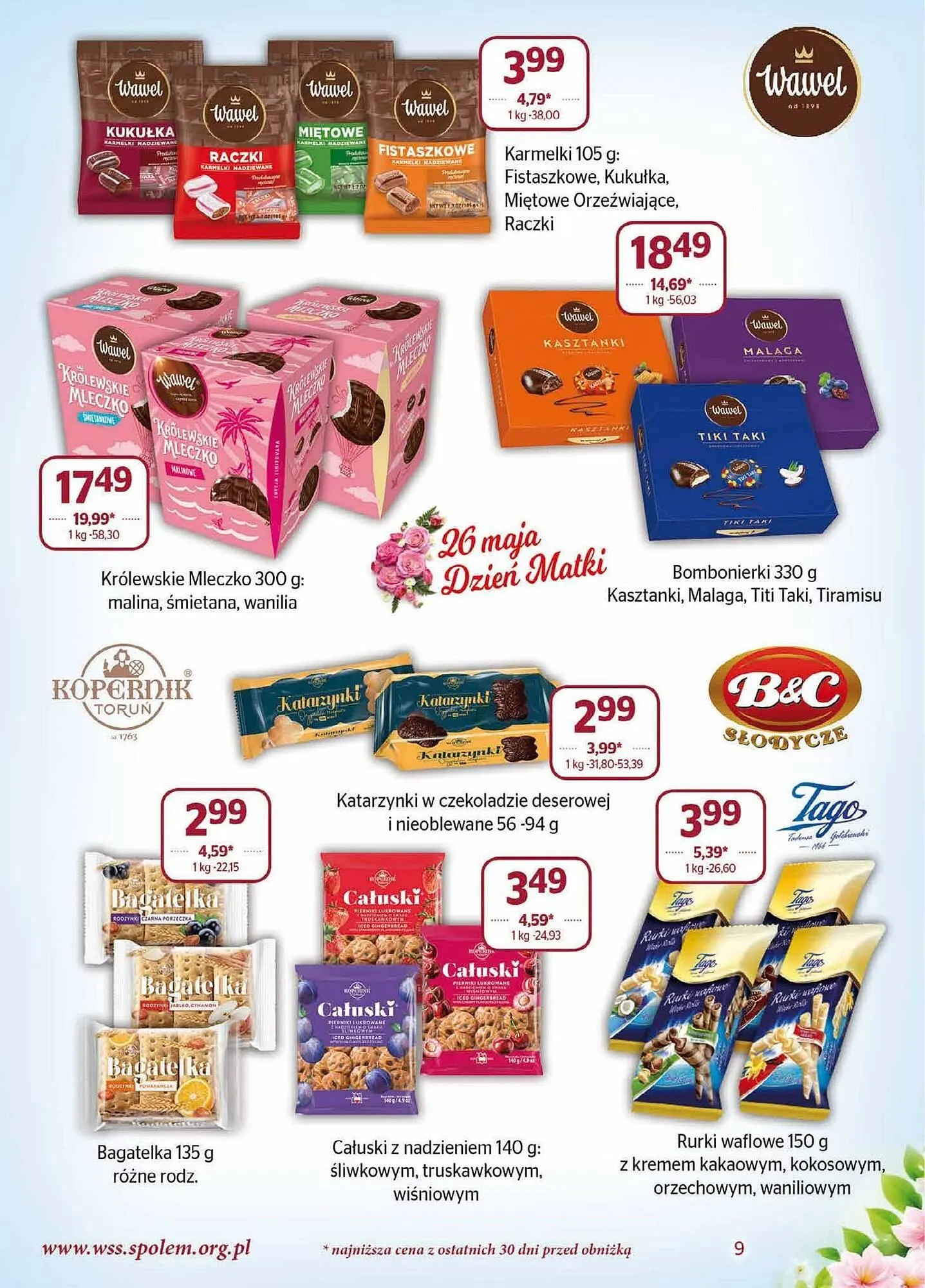 Gazetka Społem gazetka od 1 maja do 31 maja 2024 - Strona 9