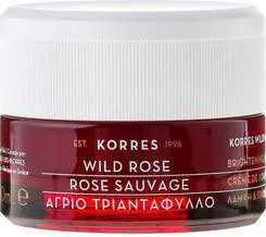 Korres Wild Rose Natural Brightening krem na dzień do skóry suchej 40ml
