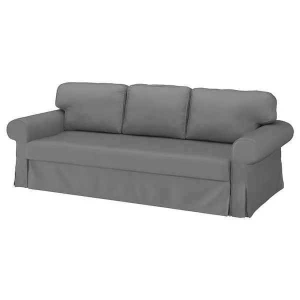 Rozkładana sofa 3-osobowa, Remmarn jasnoszary