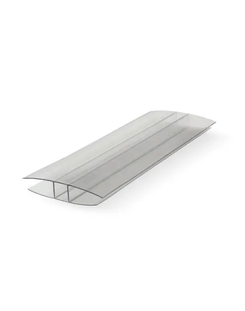 Profil łączący H poliwęglanowy 6 mm 3 m SCALA