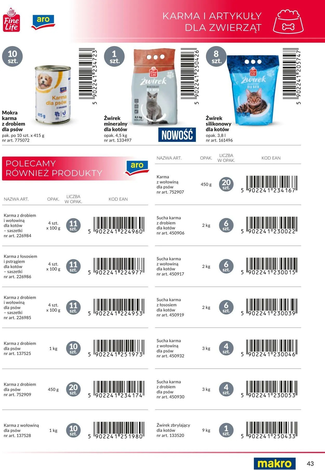 Gazetka Makro Aktualna gazetka od 6 stycznia do 20 stycznia 2025 - Strona 43