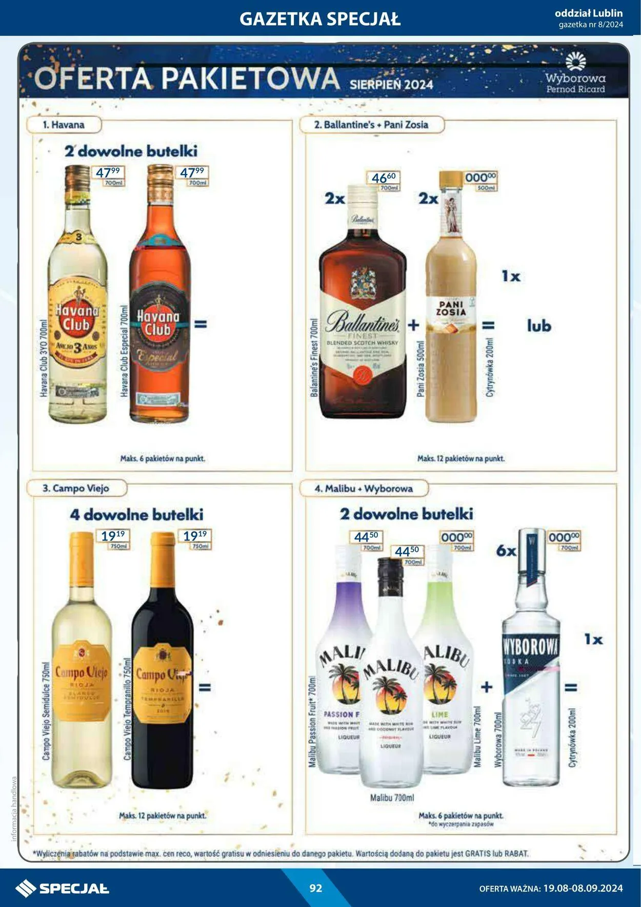 Gazetka Specjał od 19 sierpnia do 8 września 2024 - Strona 92