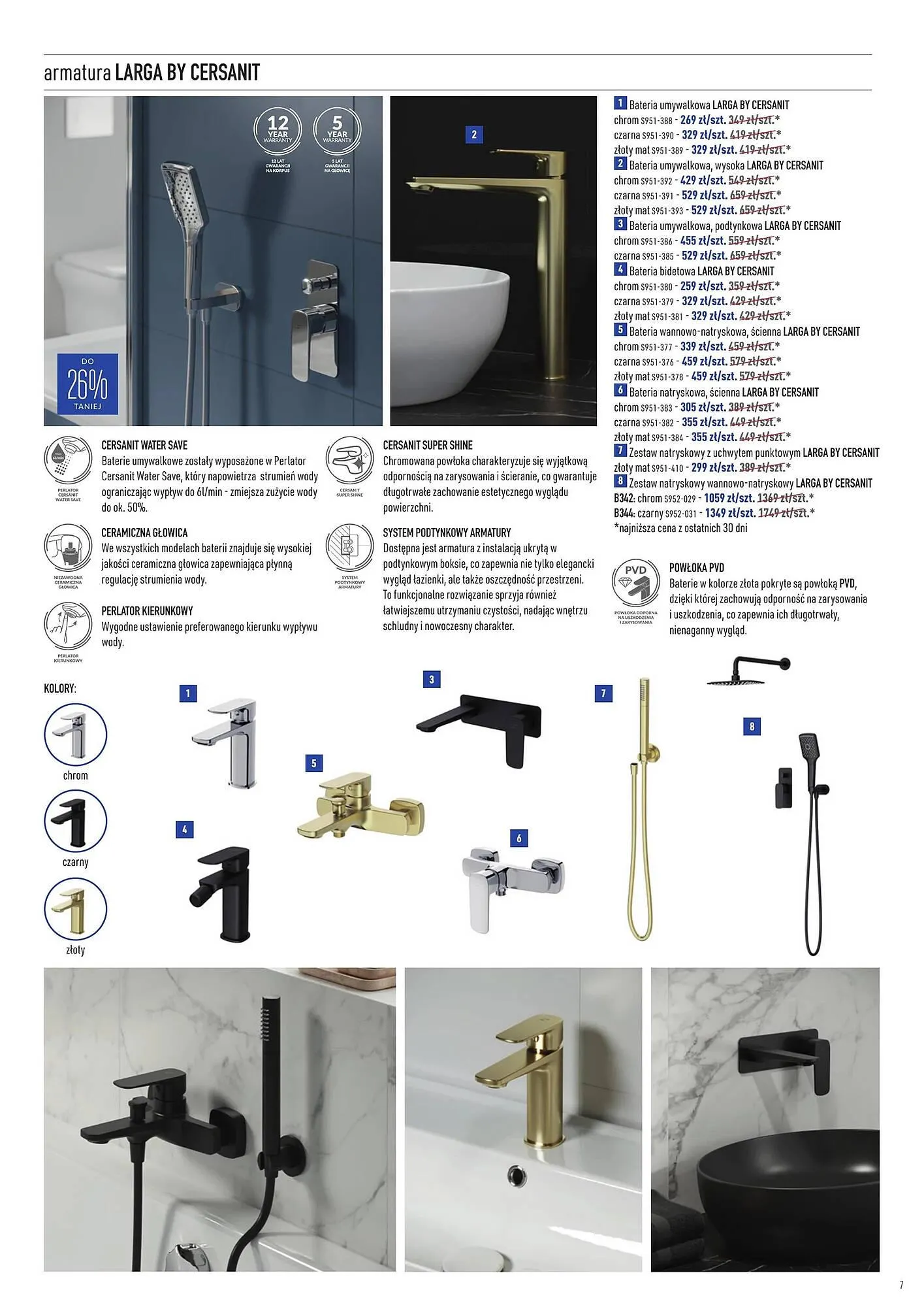 Gazetka Cersanit gazetka od 1 stycznia do 28 lutego 2025 - Strona 7