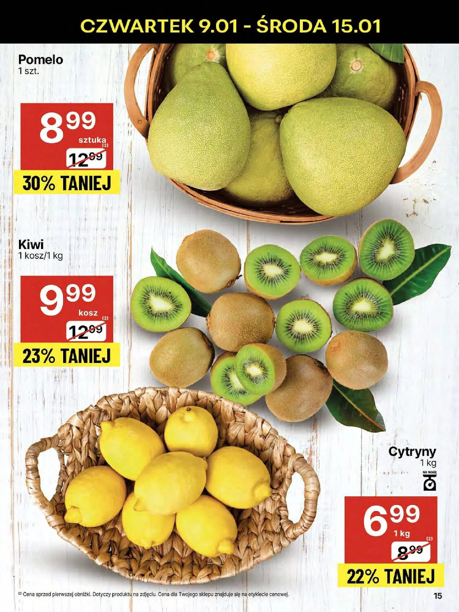 Gazetka Delikatesy Centrum gazetka od 9 stycznia do 15 stycznia 2025 - Strona 15