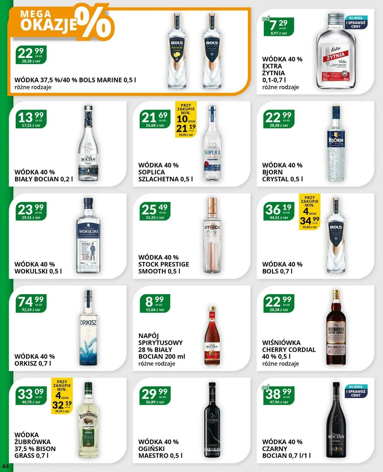 Gazetka Eurocash Aktualna gazetka od 28 października do 17 listopada 2024 - Strona 44