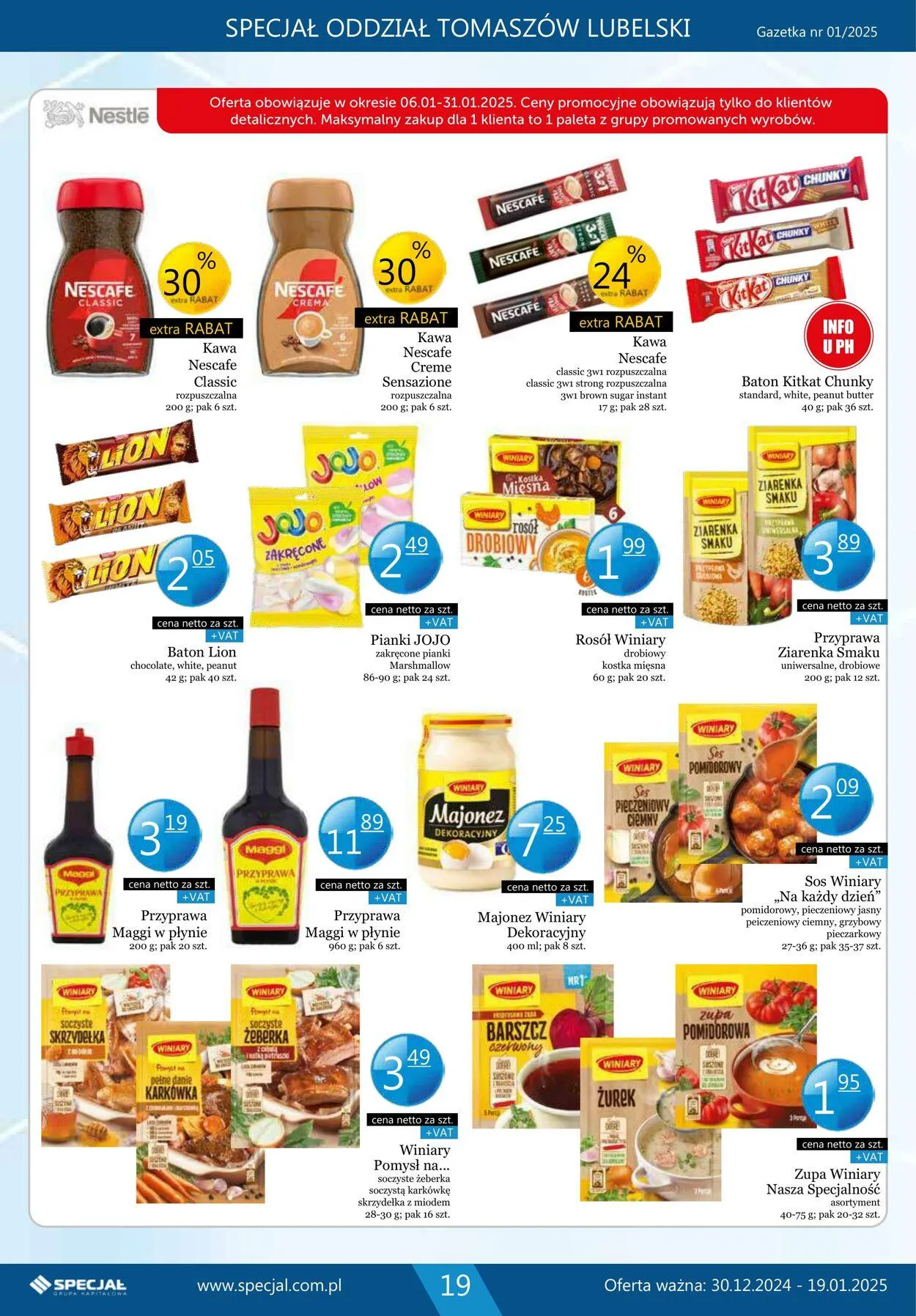 Gazetka Specjał od 30 grudnia do 19 stycznia 2026 - Strona 19