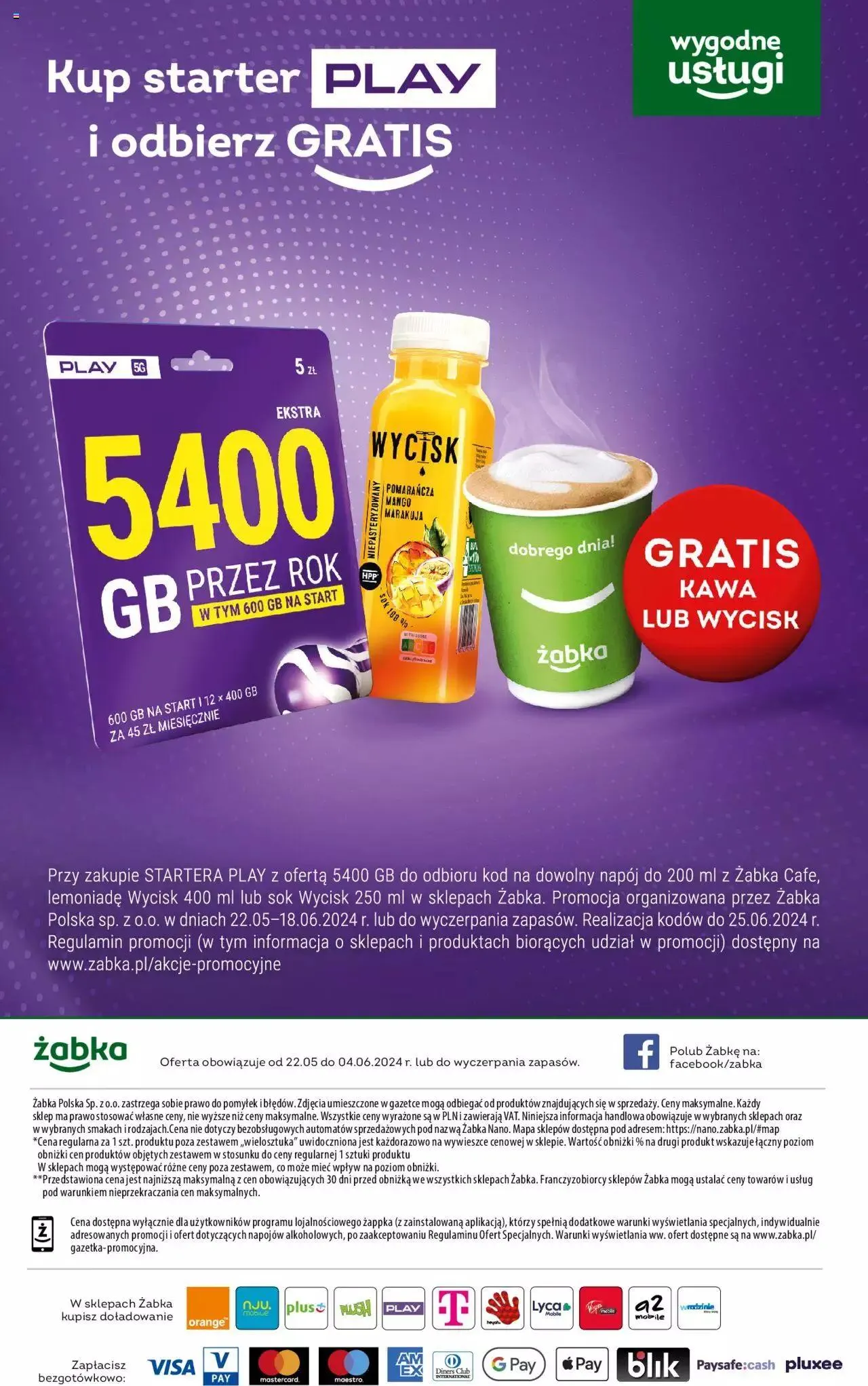 Gazetka Żabka Gazetka tygodnia od 22 maja do 4 czerwca 2024 - Strona 72