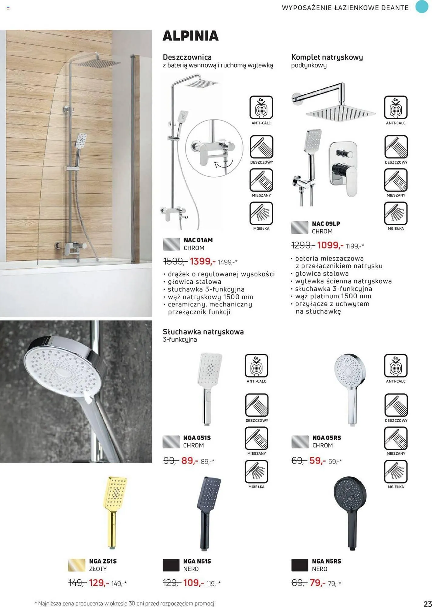 Gazetka Deante gazetka od 1 sierpnia do 31 grudnia 2023 - Strona 23